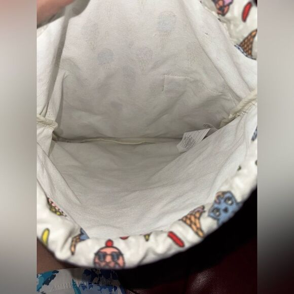 SKECHERS Fun Ice-Creams Print Drawstring Bag NWOT - Picture 3 of 10